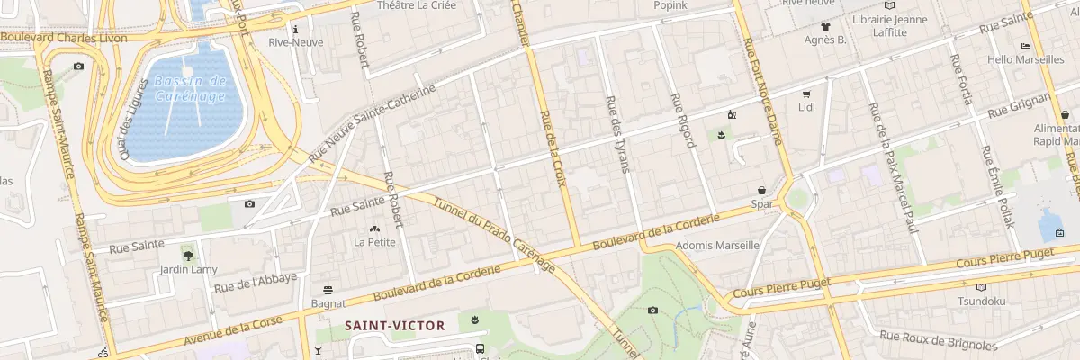 Plan du 111 Rue sainte à Marseille 7e Arrondissement