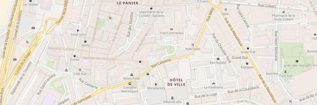 Plan du 6 Pl Daviel à Marseille 2e Arrondissement