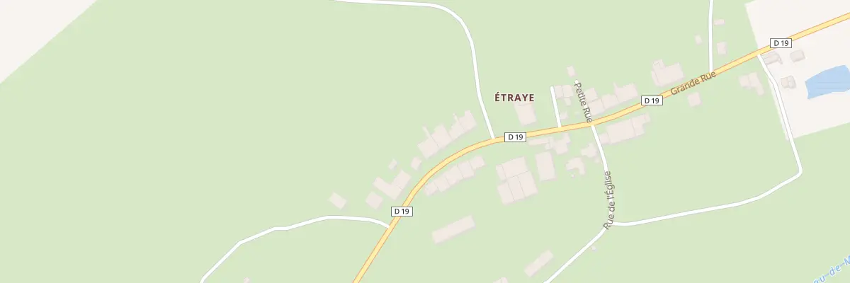 Plan du 20 Gr Grande Rue à Étraye