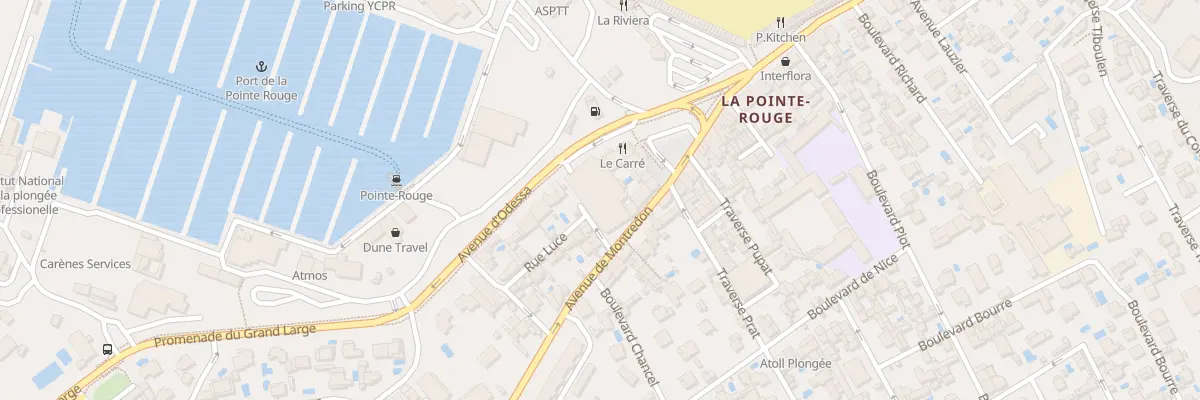 Plan du 92 Av de Montredon à Marseille 8e Arrondissement