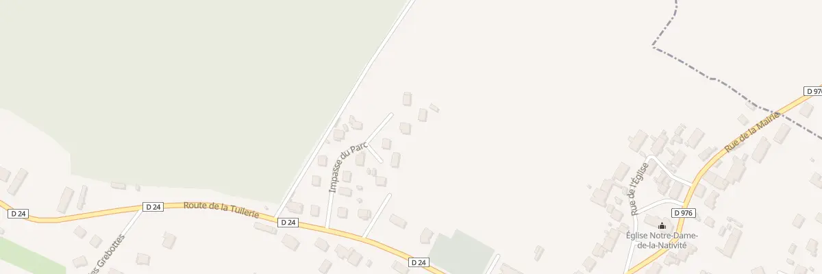 Plan du 16 Imp du Parc à Athée