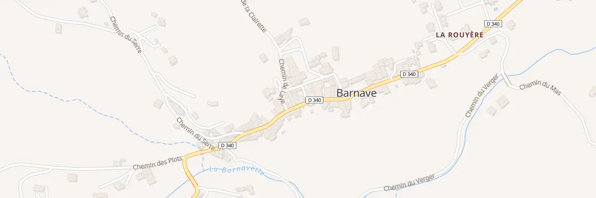 Plan du 5 Rue des Cours à Barnave