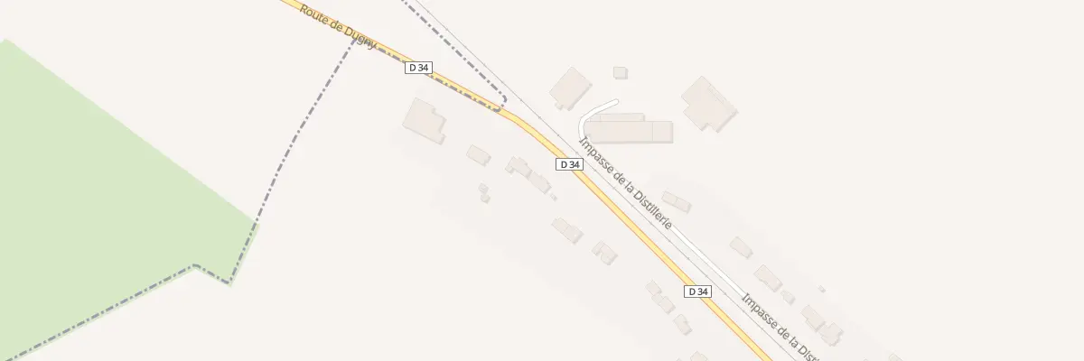 Plan du 8 Rue des Chaufourniers à Belleray