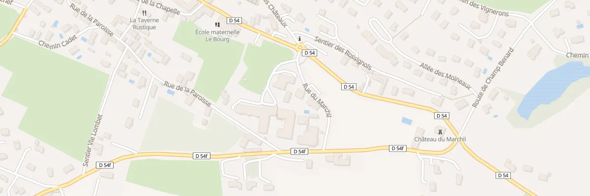 Plan du 2 Rue du Marchil à Saint-Chef