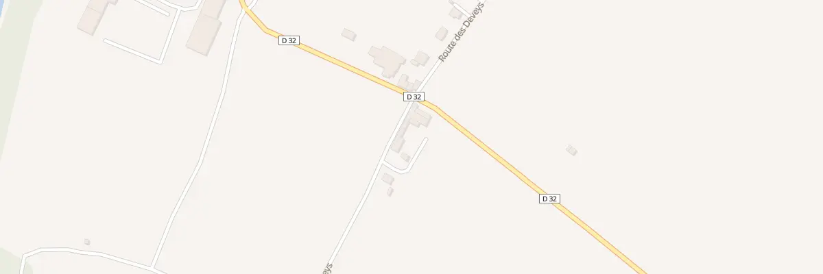 Plan du 325 Rte des Deveys à Izeron
