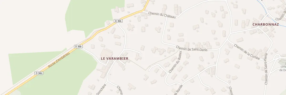 Plan du 1142 Che de Ronde à Douvres