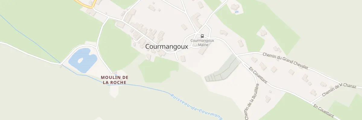 Plan du 5234 Courmangoux à Courmangoux