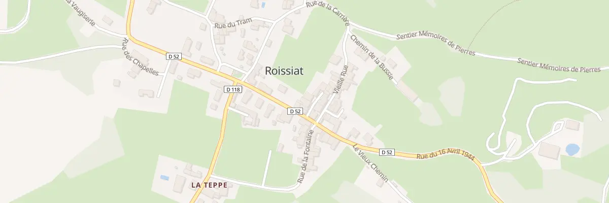 Plan du 3 Pas de la Traboule à Courmangoux
