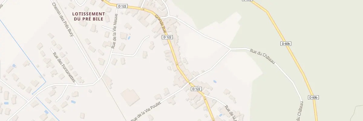 Plan du 53 Grande Rue à Saint-Sorlin-en-Bugey