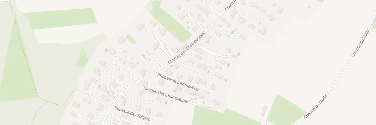 Plan du 500A Che des Champagnes à Salagnon