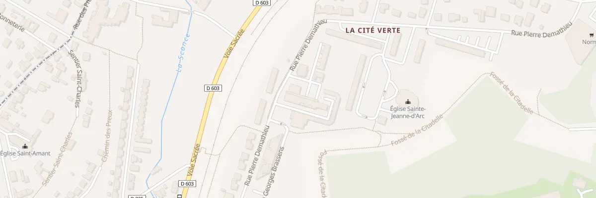 Plan du 52T Rue Pierre Demathieu à Verdun