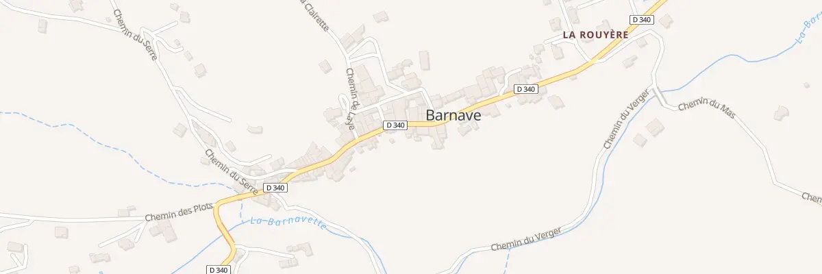 Plan du 305 Rue de Beaumonde à Barnave