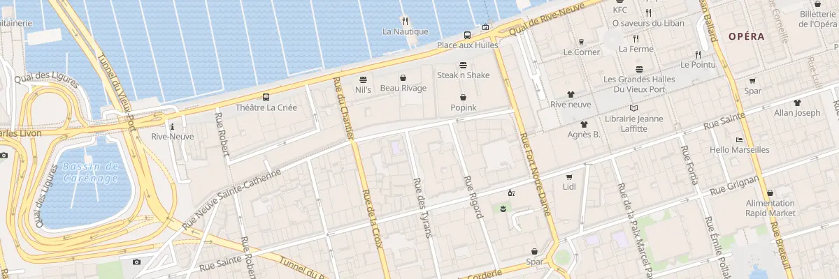 Plan du 76 Rue sainte à Marseille 7e Arrondissement