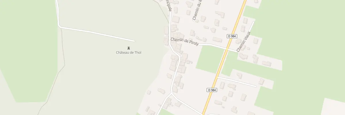 Plan du 592 Rue Principale à Neuville-sur-Ain