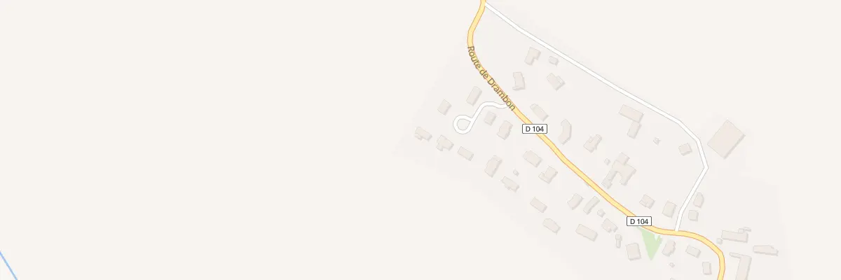 Plan du 43 Rte de Drambon à Saint-Léger-Triey