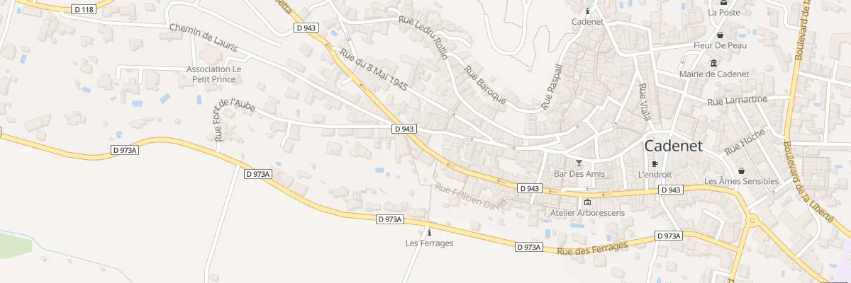 Plan du 1 Pl Carnot à Cadenet