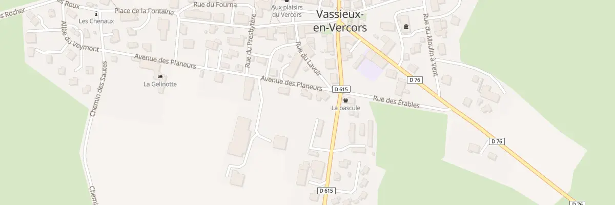 Plan du 35 Av des Planeurs à Vassieux-en-Vercors