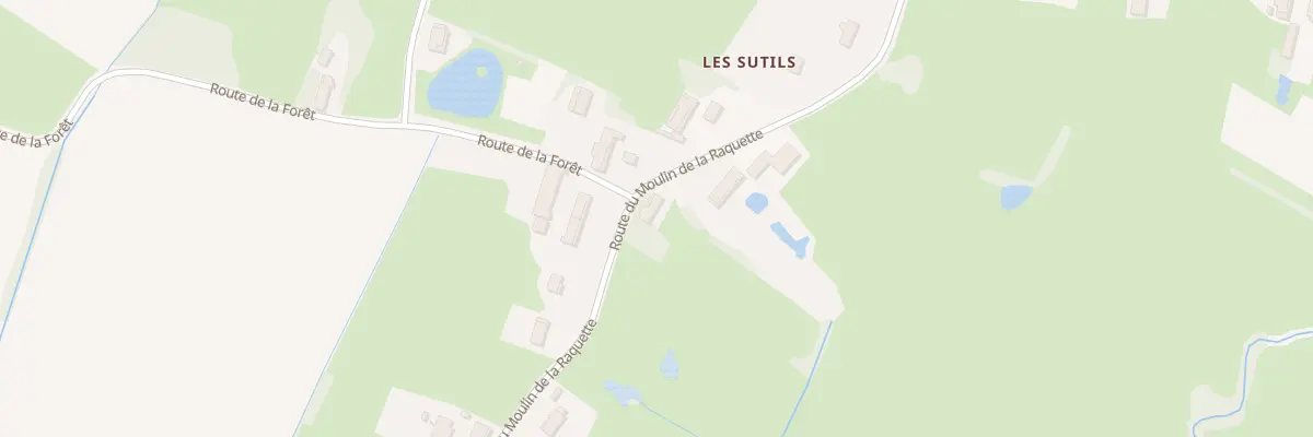 Plan du 287 Rte du Moulin de la Raquette à Savigny-en-Revermont