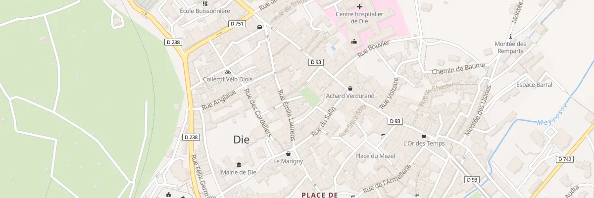 Plan du 4 Imp du Pain à Die