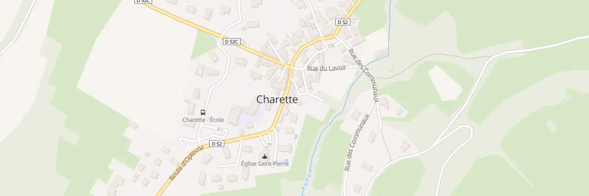 Plan du 51 Pas de la Fontaine à Charette