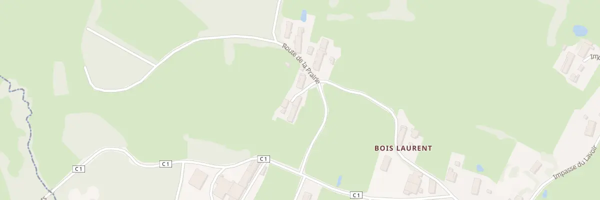 Plan du 3 Rte de la Prairie à Augea
