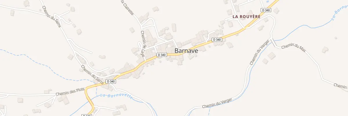 Plan du 287 Rue de Beaumonde à Barnave
