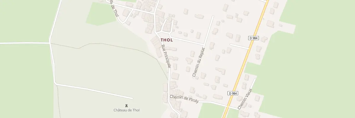 Plan du 427 Rue Principale à Neuville-sur-Ain