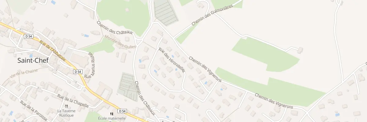 Plan du 16 Rue des Hirondelles à Saint-Chef