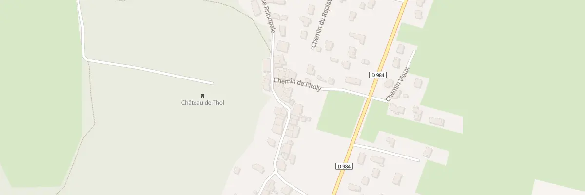 Plan du 601 Rue Principale à Neuville-sur-Ain