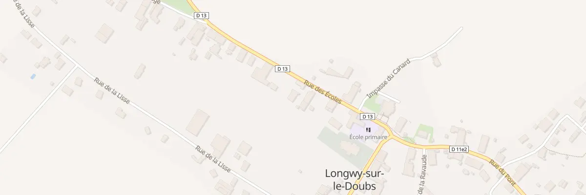 Plan du 17 Rue des Écoles à Longwy-sur-le-Doubs