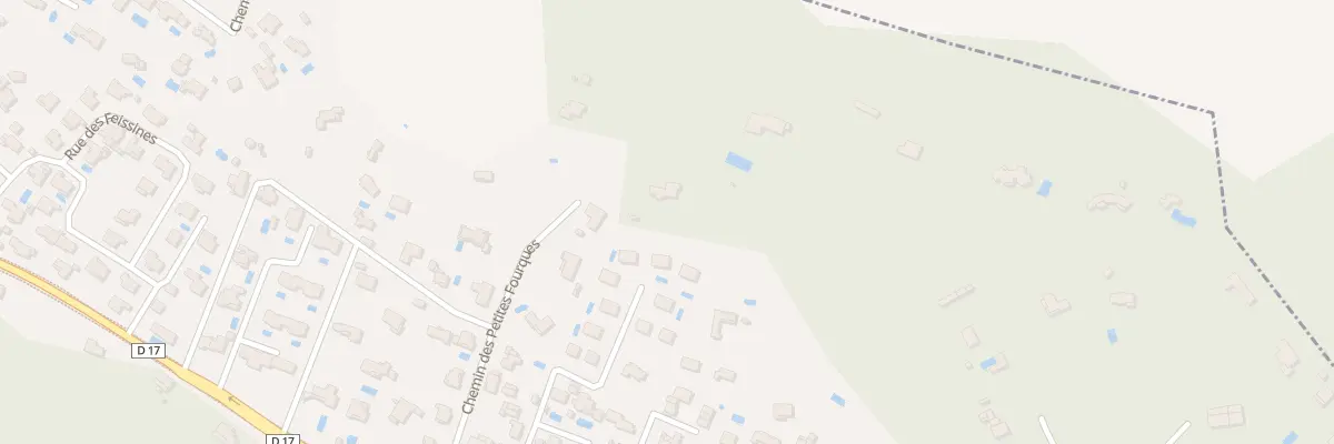 Plan du 6138 Che des Petites Fourques à Éguilles