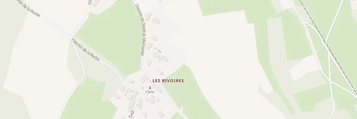 Plan du 1A Che du Stade Jo Marmonier à Soleymieu