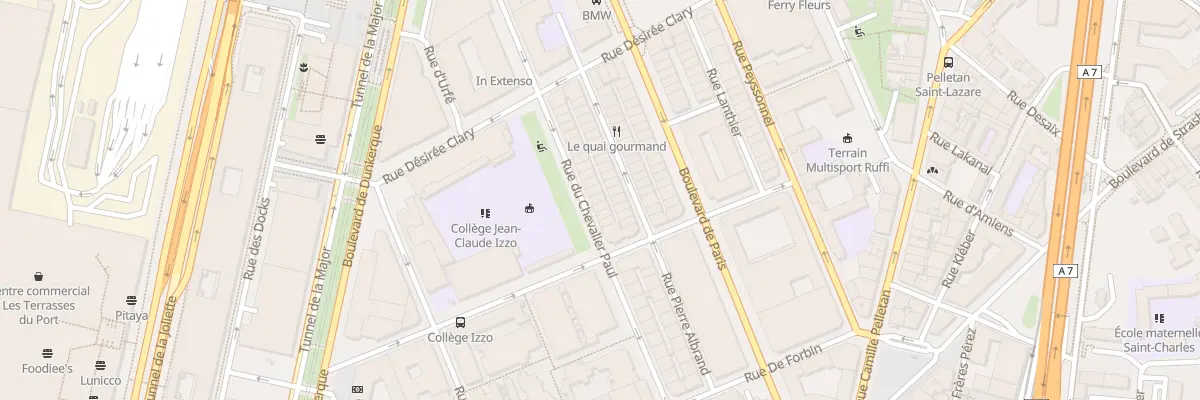 Plan du 44 Rue Chevalier Paul à Marseille 2e Arrondissement