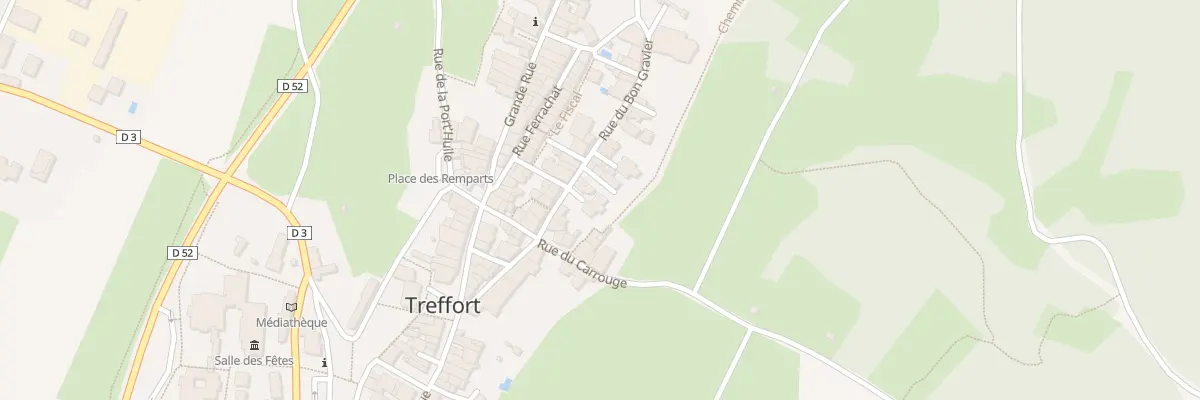 Plan du 2 Pas de la Tour du Renard à Val-Revermont