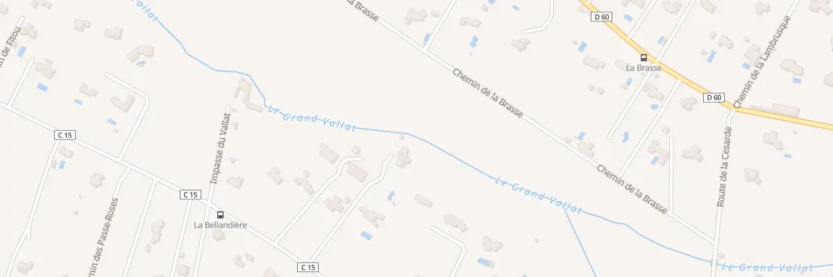 Plan du 1056 Rue Bellaud de la Bellaudiere à Cabriès