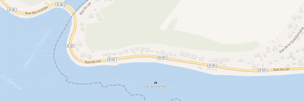 Plan du 20 Rue du Lac à Changey