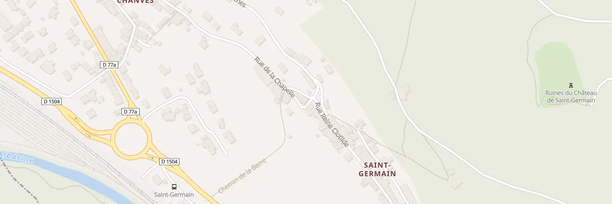 Plan du 79 Rue de la Chapelle à Ambérieu-en-Bugey