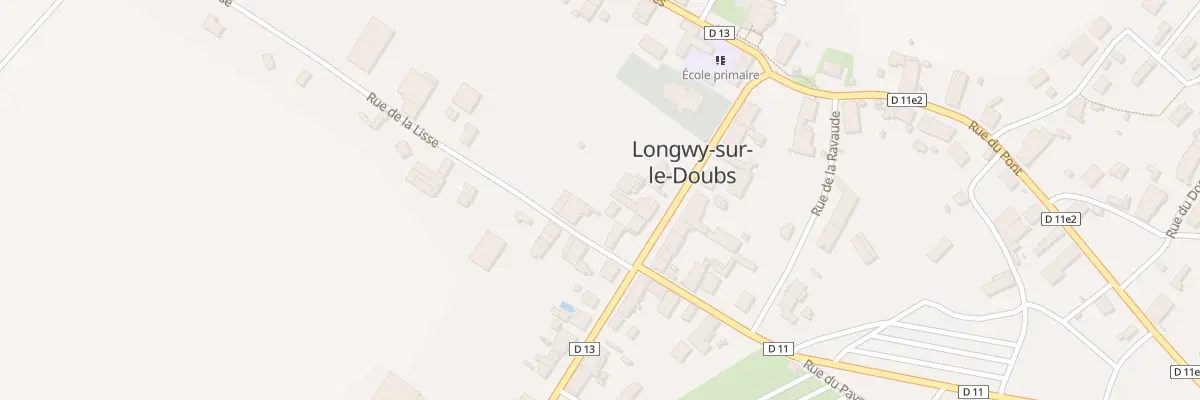 Plan du 9 Rue de l’Église à Longwy-sur-le-Doubs