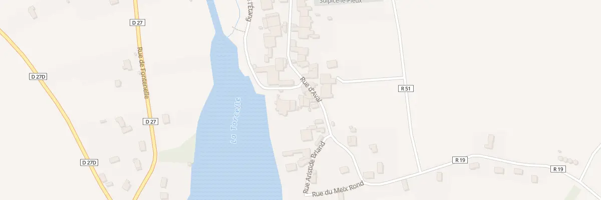 Plan du 20 Rue d’Aval à Fontaine-Française