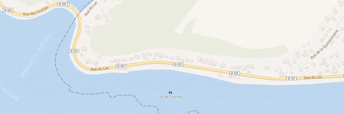 Plan du 21 Rue du Lac à Changey