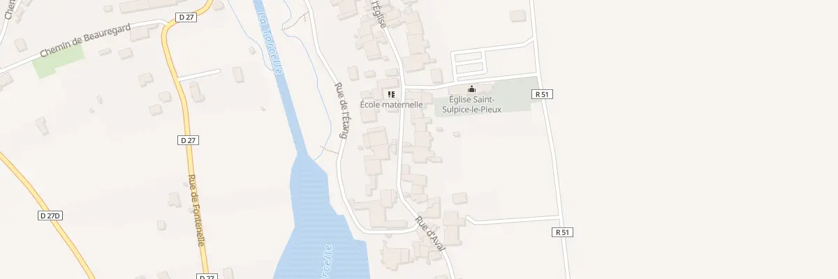 Plan du 5 Rue d’Aval à Fontaine-Française