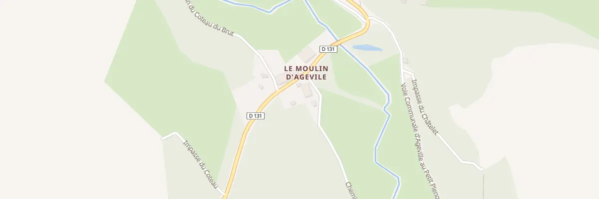 Plan du 2 Le Moulin à Ageville