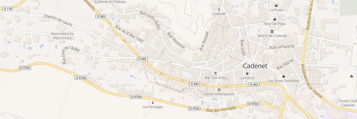 Plan du 17 Rue Ledru Rollin à Cadenet