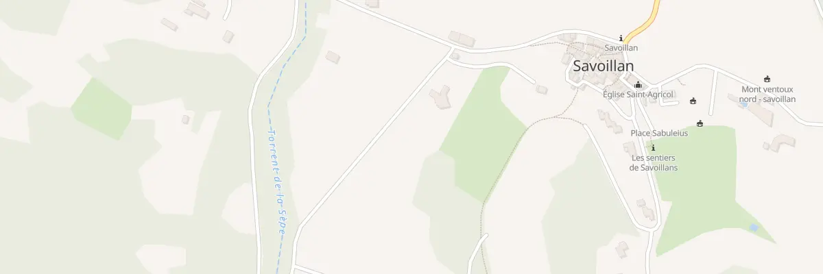 Plan du 9002 Saint Martin à Savoillan