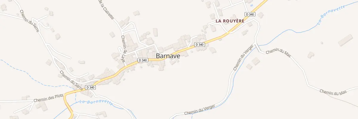 Plan du 221 Rue de Beaumonde à Barnave