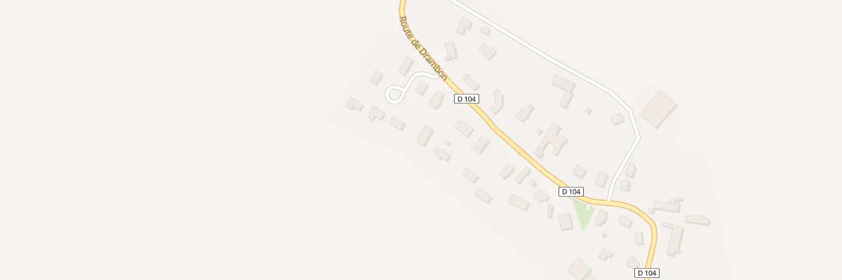 Plan du 33 Rte de Drambon à Saint-Léger-Triey