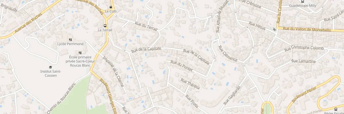 Plan du 32 Rue du pontet à Marseille 7e Arrondissement
