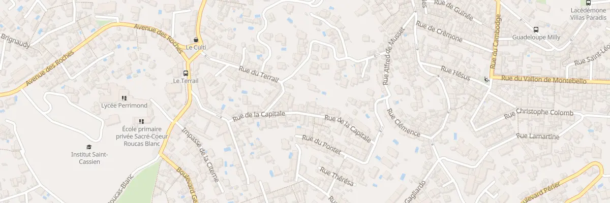 Plan du 30 Rue de la capitale à Marseille 7e Arrondissement