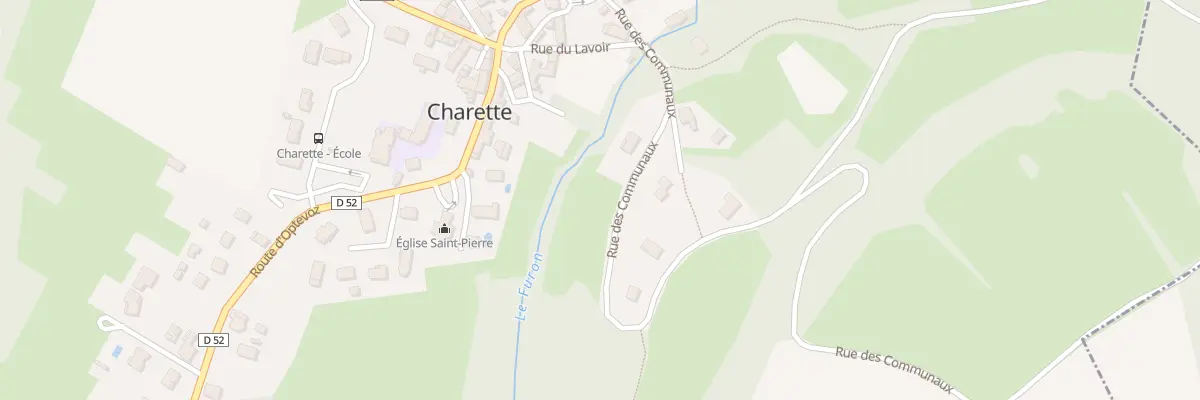 Plan du 90 Rue des Communaux à Charette