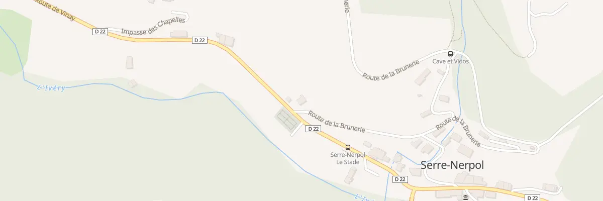 Plan du 17 Rte de la Brunerie à Serre-Nerpol